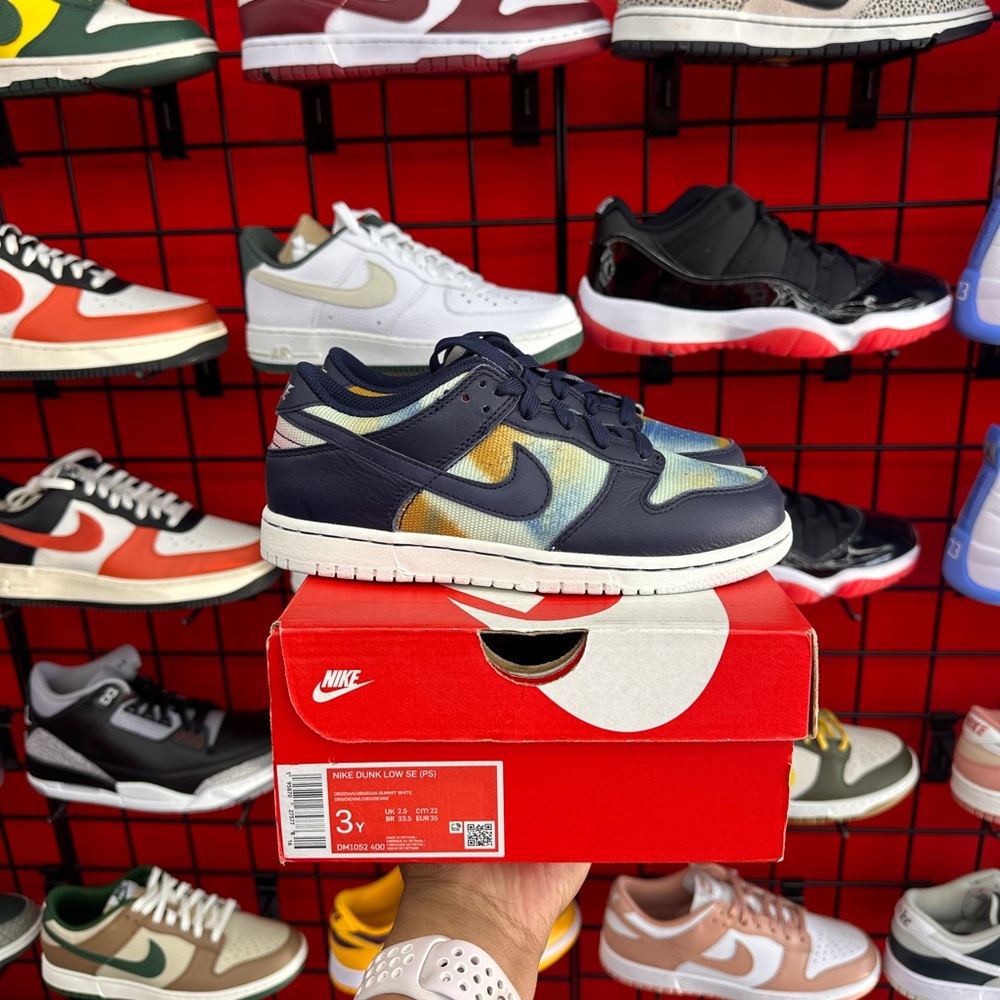 Nike Dunk paint kids shoes